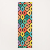 kleurrijke eierstok yogamat (Voorkant)