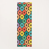 kleurrijke eierstok yogamat (Achterkant)