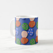 Kleurrijke eig patterned koffiemok (Voorkant links)