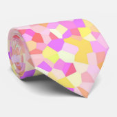 Kleurrijke eigenzinnige Boho Funky Groovy Sprinkle Stropdas (Opgerold)