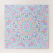 Kleurrijke eigenzinnige Boho Hippie Retro Pastel M Legpuzzel (Horizontaal)