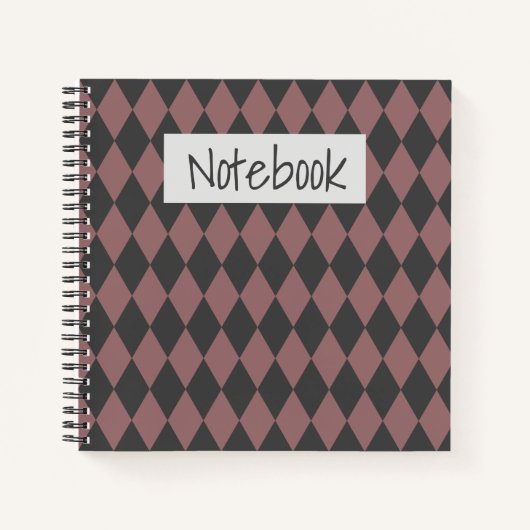 Kleurrijke elegant van de wortelstaafwerper notiti notitieboek (Voorkant)