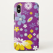 Kleurrijke Elegante Bloemen Case-Mate iPhone Case (Achterkant)