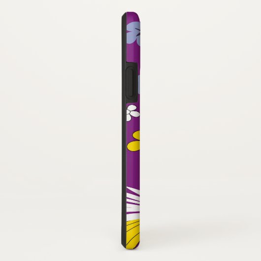 Kleurrijke Elegante Bloemen Case-Mate iPhone Case (Achterkant / rechts)