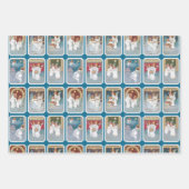 Kleurrijke Elegante Feestelijke Victoriaans Engele Inpakpapier Vel (Voorkant 3)