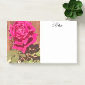 Kleurrijke Elegante Roze Bloemen Roze Bloem Post-it® Notes (Kantoor)