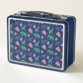 Kleurrijke Elephant Metal Lunchbox – CMetal Lunchb (Achterkant)