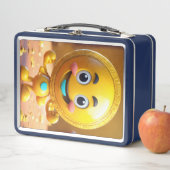 Kleurrijke Emoji Metal Lunch Box (In situ)