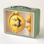 Kleurrijke Emoji Metal Lunch Box (Achterkant)