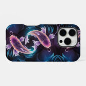 Kleurrijke en doorschijnende exotische vis aquariu iPhone hoesje (Achterkant horizontaal)