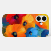 Kleurrijke en dramatische bloesems Case-Mate iPhone case (Achterkant (horizontaal))