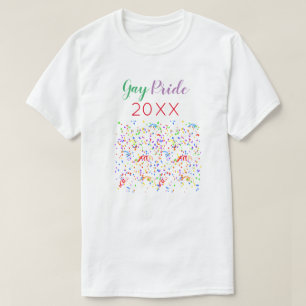 Kleurrijke en feestelijke Gay Pride T-Shirt