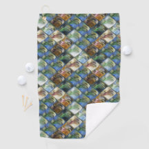 Kleurrijke en gepolijste tegels van hout of van st