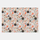 Kleurrijke en grillige St. Patrick's Day set van 3 Inpakpapier Vel (Voorkant 3)