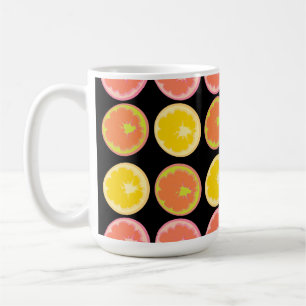 Kleurrijke en helder Grapefruit plakjes  Koffiemok