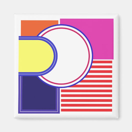 Kleurrijke en heldere kleuren. magneet (Voorkant)