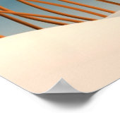 Kleurrijke en kletse Cartoon vis Poster (Hoek)