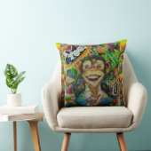 kleurrijke en leuke puffs pop art gebaseerd. kussen (Stoel)