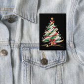 Kleurrijke en lichte kerstbomen Kerstvakantie Wint Button (Insitu)