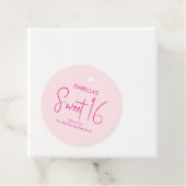 Kleurrijke en mooie macarons bedankjes labels (In situ)