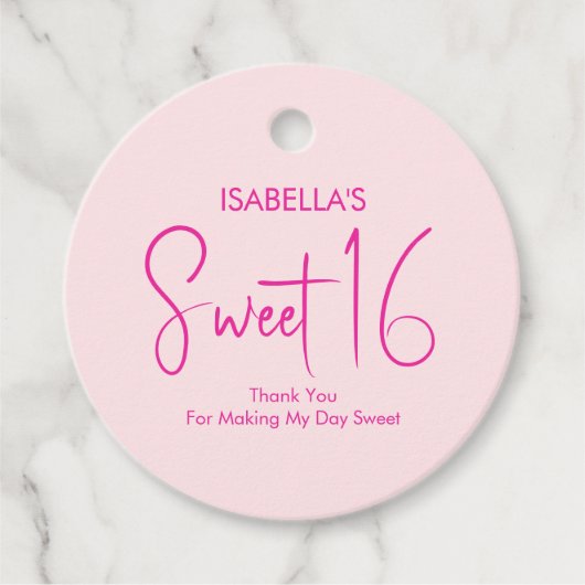 Kleurrijke en mooie macarons bedankjes labels (Voorkant)