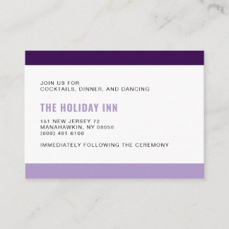 Kleurrijke en opvallende bijkaart informatiekaartje