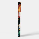 KLEURRIJKE EN VROLIJKE HALLOWEEN POMPOENEN & BLOEM Case-Mate iPhone CASE (Achterkant / Rechts)