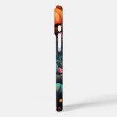 KLEURRIJKE EN VROLIJKE HALLOWEEN POMPOENEN & BLOEM Case-Mate iPhone CASE (Achterkant / Links)