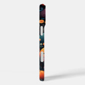 KLEURRIJKE EN VROLIJKE HALLOWEEN POMPOENEN & BLOEM Case-Mate iPhone CASE (Achterkant / Rechts)