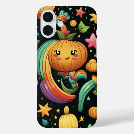 KLEURRIJKE EN VROLIJKE HALLOWEEN POMPOENEN Case-Mate iPhone CASE (Achterkant)