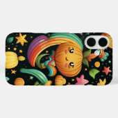 KLEURRIJKE EN VROLIJKE HALLOWEEN POMPOENEN Case-Mate iPhone CASE (Achterkant (horizontaal))