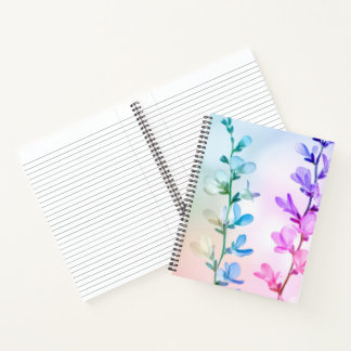 Kleurrijke Ethische Bloemen Notitieboek