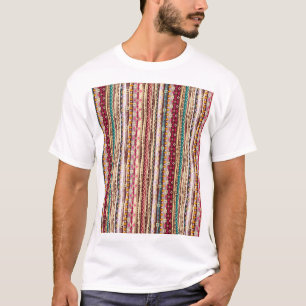 Kleurrijke etnische Boho Tribal Patroon T-shirt