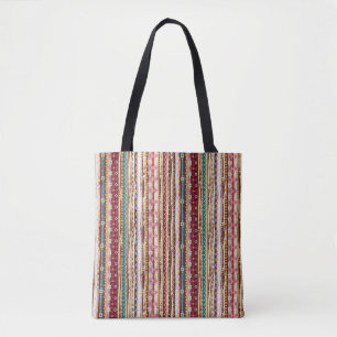 Kleurrijke etnische Boho Tribal Patroon Tote Bag