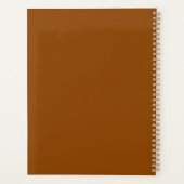 Kleurrijke etnische Mandala Bold & Heldere Bruilof Planner (Achterkant)