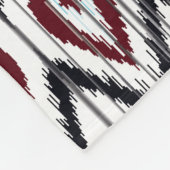 Kleurrijke etnische stammen naadloos patroon fleece deken (Hoek)