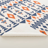 Kleurrijke etnische stammen naadloos patroon sherpa deken (3/4)