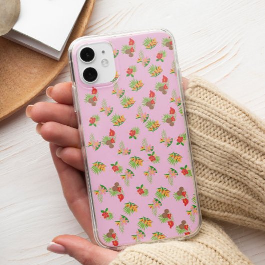 kleurrijke exotische bloemroze roze stijlvol Case-Mate iPhone case