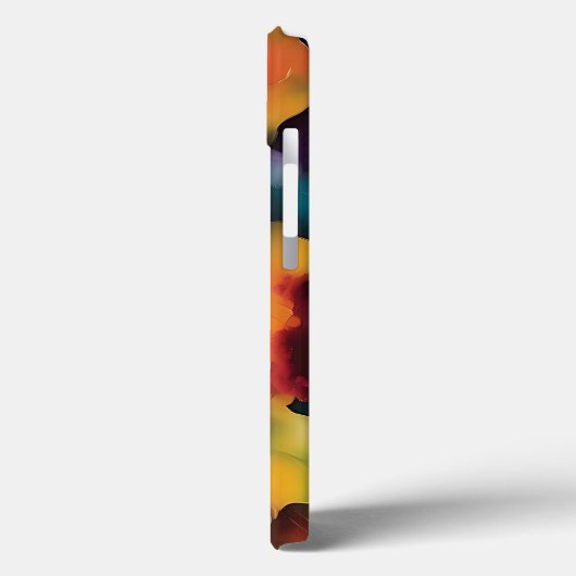Kleurrijke explosie alcohol inkt Case-Mate iPhone case (Achterkant / Links)