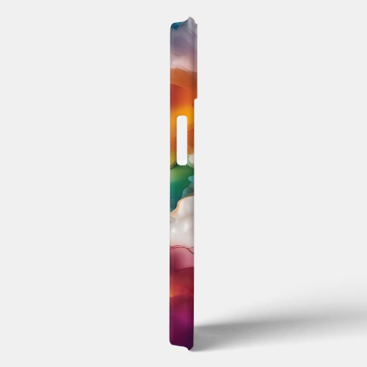 Kleurrijke explosie alcohol inkt Case-Mate iPhone case (Achterkant / Rechts)