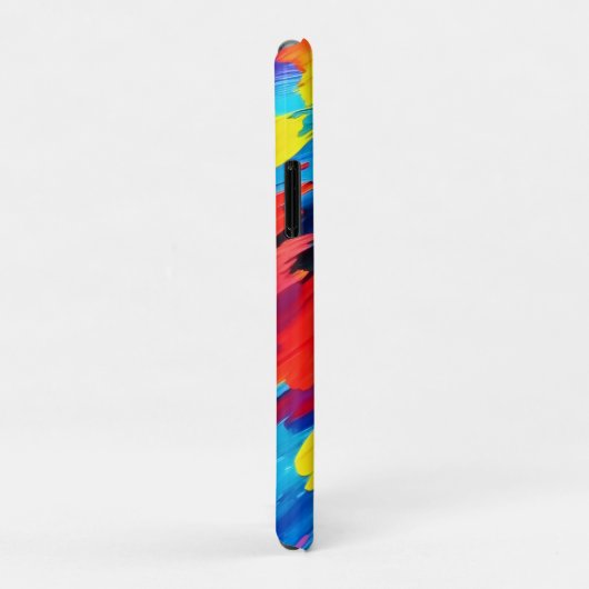 Kleurrijke explosieve schilderkunst Case-Mate iPhone case (Achterkant/rechts)