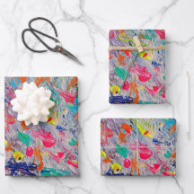 Kleurrijke Expressie in Acrylverf