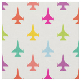 kleurrijke F-16 Viper Fighter straalpatroon Stof