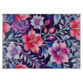 Kleurrijke Fabric Art Chopping Board Snijplank (Voorkant)