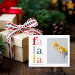 Kleurrijke Falala en Foto | PRETTIGE FEESTDAGEN Briefkaart<br><div class="desc">Kleurrijke Falala en Foto | PRETTIGE FEESTDAGEN</div>