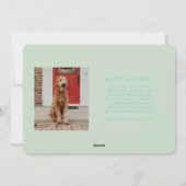 Kleurrijke FALALA kerst Kaart (Achterkant)