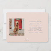 Kleurrijke FALALA kerst Kaart (Achterkant)