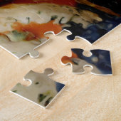 Kleurrijke Fancy bronnen Fotoolie Schilderen Legpuzzel (Zijkant)