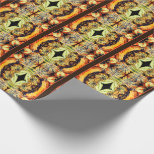 Kleurrijke Fancy bronnen Sluit Abstract af Cadeaupapier