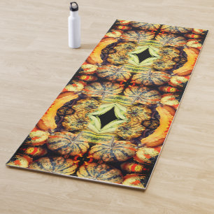 Kleurrijke Fancy bronnen Sluit Abstract af Yogamat